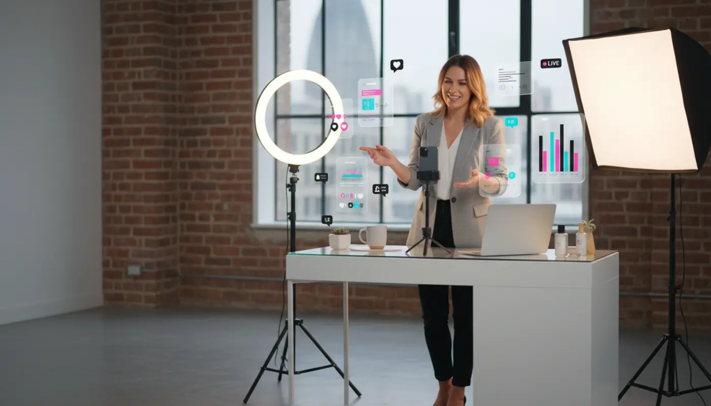 UK TikTok Live studio setup for creators planning live shopping strategy